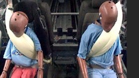 Class-Exclusive Inflatable Rear Safety Belts*