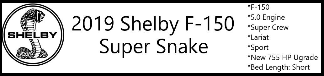 Reddick Brown Ford 2019 Shelby F-150 Super Snake